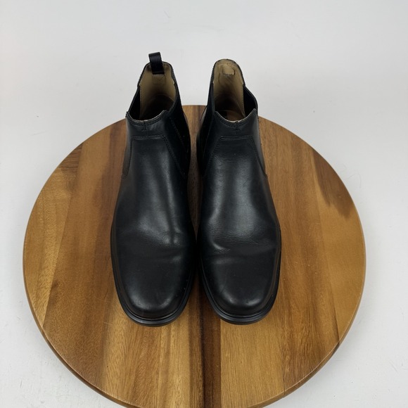 Mens Johnston & Murphy XC4 Stanton 2.0 Black‎ Leather Chelsea Boots Size 9.5 M main image 6